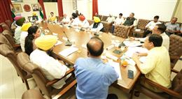 CM LED CABINET GIVES NOD TO FORMULATE AGRICULTURE POLICY FOR STATE